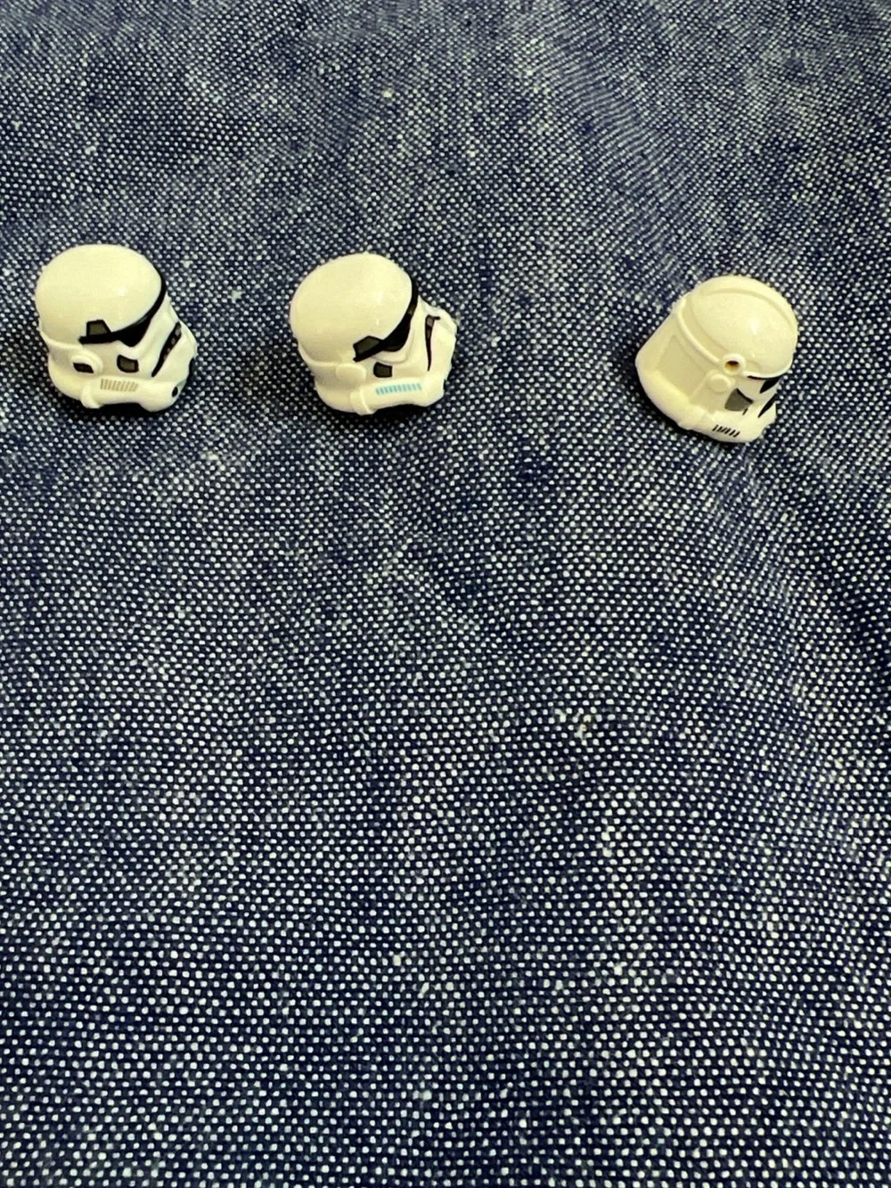 LEGO Minifigure Stormtroopers Lot Of 3 Different Figs Star Wars Blaster Gun